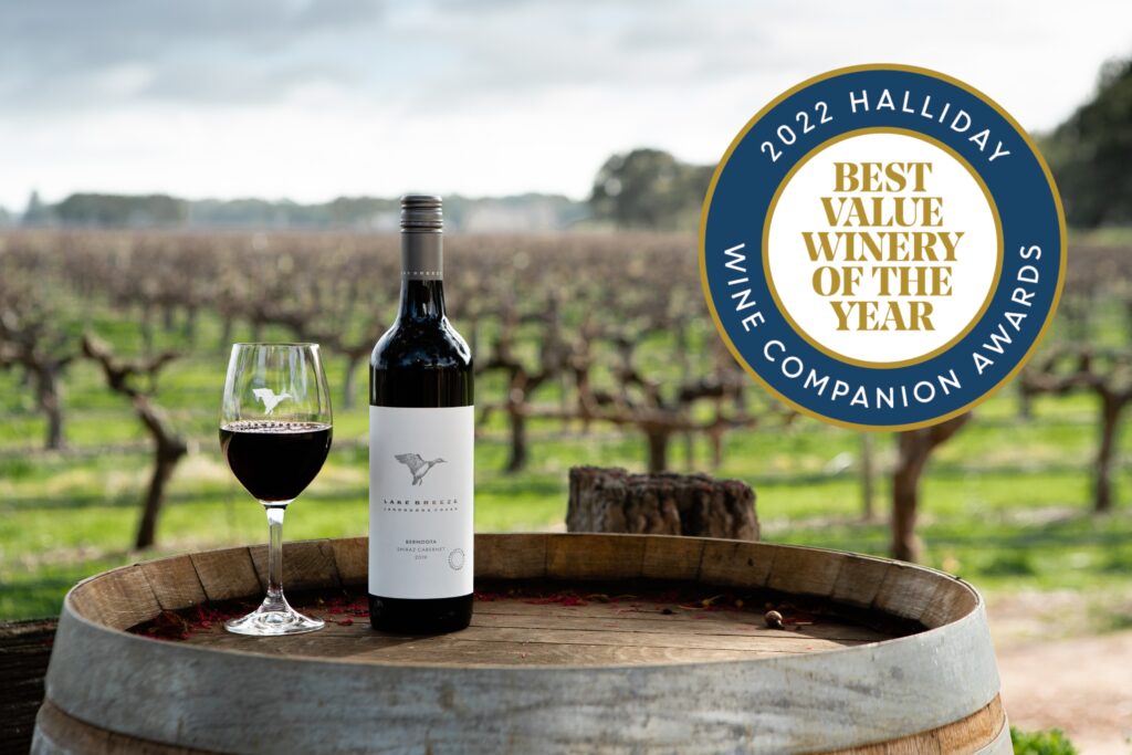 Lake Breeze best value winery of the year